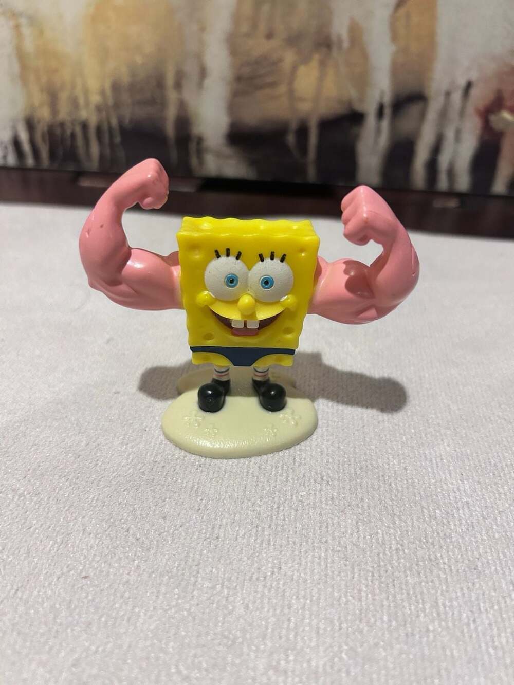 Just Play SpongeBob SquarePants Muscle SpongeBob Hall of Fame Collectible Figure